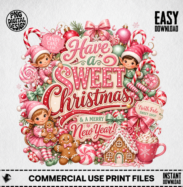 Have A Sweet Christmas PNG
