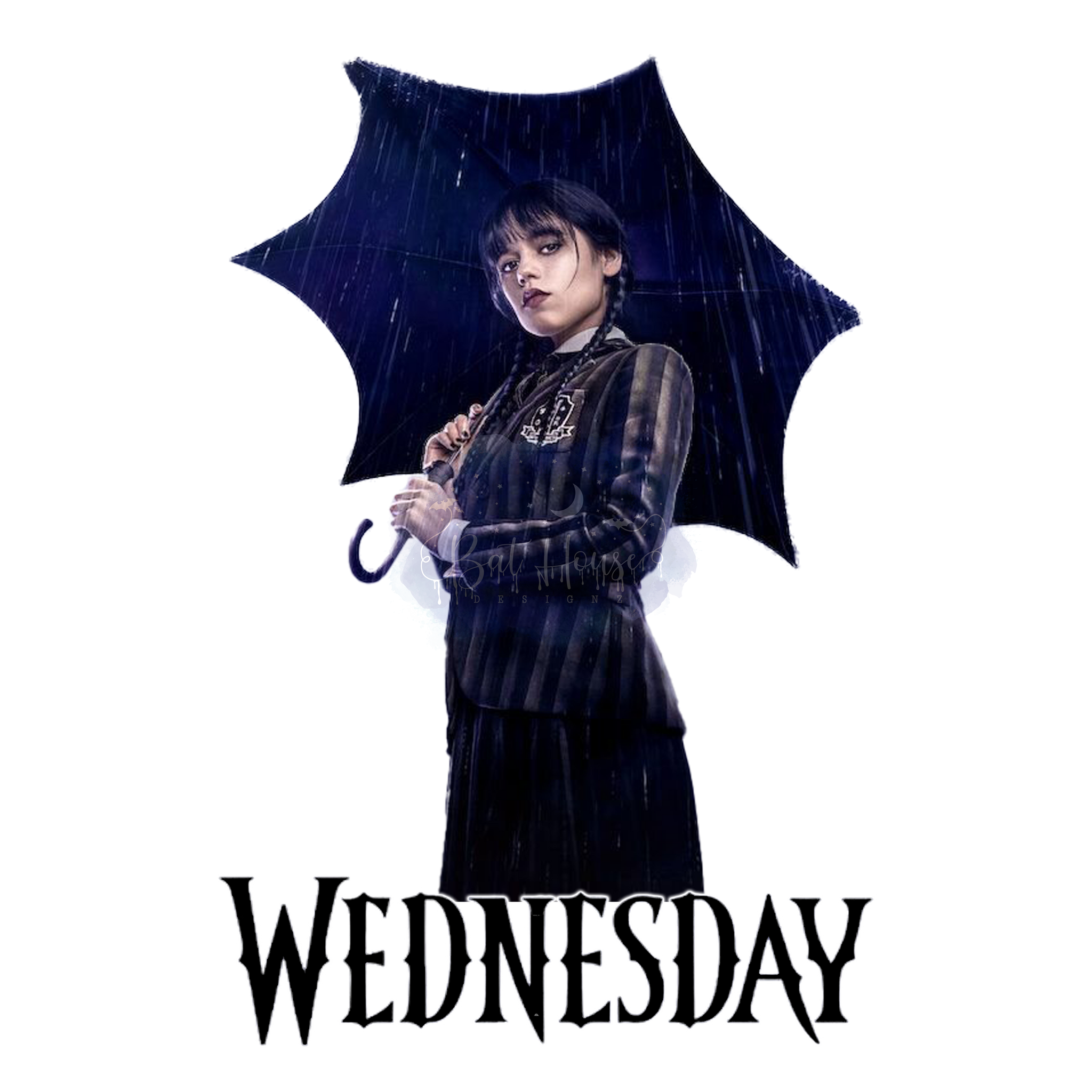 Wednesday PNG – Bat House Designz